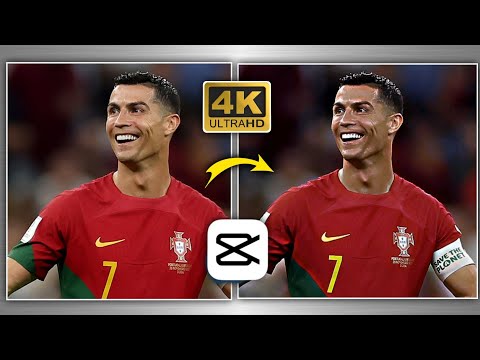 How To 4k Video Editing Capcut Football | Capcut Hdr Tutorial in Easy Way
