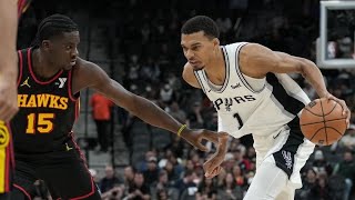 Atlanta Hawks Vs San Antonio Spurs - Full Game Highlights November 30, 2023-24 Nba Season