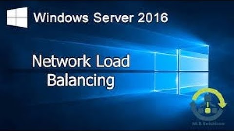 Step by by step configuring network load balancing in windows 2012/2016