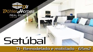 T1- Remodelado e mobilado- Setúbal - Portugal
