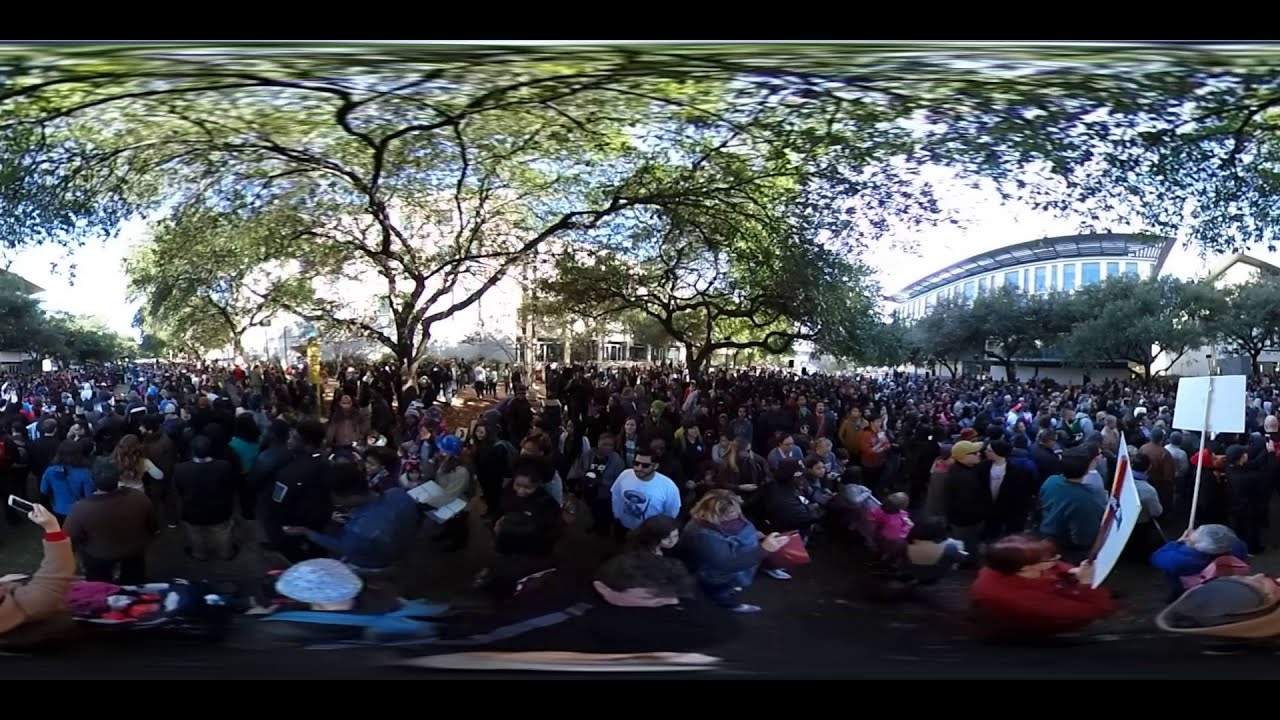 MLK March at UT drummers - YouTube