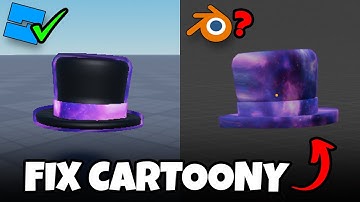 How to Fix CARTOONY Accessories (Roblox to Blender)