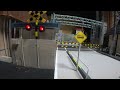 鉄道模型　踏切　未使用動画　第２弾（O-gauge Railroad crossing Unreleased movies part 2）