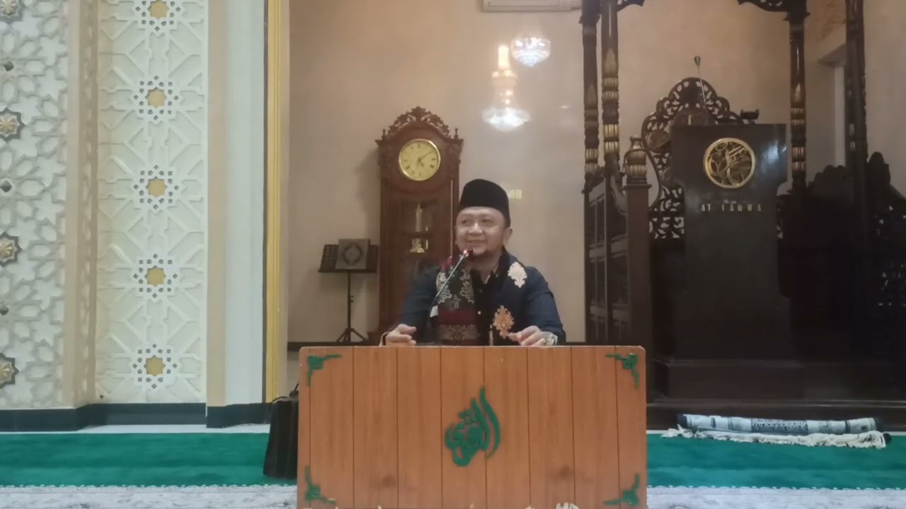 Pengajian Ahad Pagi di Masjid Jami At-Taqwa PCI bersama KH. ASEP SALAHUDIN, LC