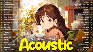 Trending Tiktok English Acoustic Cover Love Songs 2024 ❤️ Best Acoustic Cover Of Popular Songs
