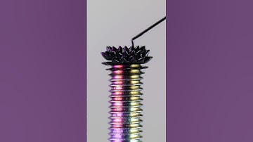 Ferromagnetic fluid #shorts #magictricks #experiments #viralshorts #scienceexperiments