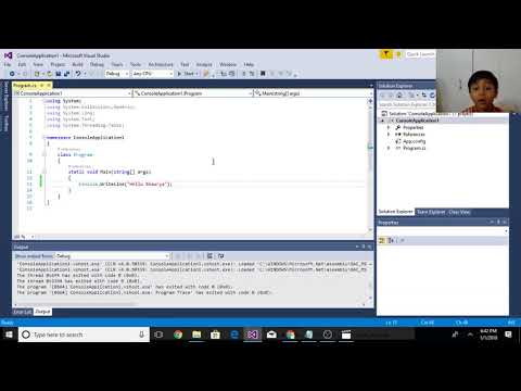 Shaurya's 1st C# programming Console.WriteLine