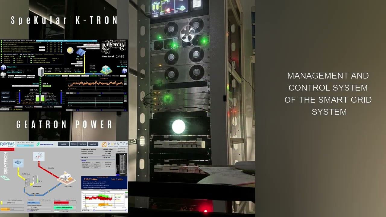 GENERAL TECHNICAL CHARACTERISTICS OF GEATRON POWER AND SPEKULAR K TRON SMART GRID NETWORKS