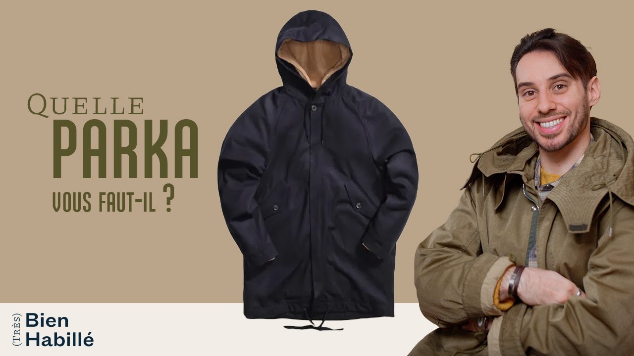 parka homme habillée