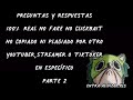 Preguntas y respuestas Parte 2(Especial Navidad)