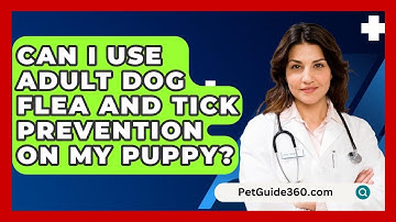 Can I Use Adult Dog Flea And Tick Prevention On My Puppy? - PetGuide360.com