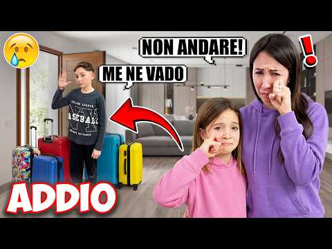 ADDIO, FIGLIODIEGO DECIDE DI ANDARE VIA DI CASA PERCHE' FIGLIACHIARA SI E' FIDANZATA CON MIRKO