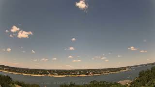 05/02/2026: Lake Travis, Texas (Austin, TX): 4K, 60fps Daily Weather &amp; Boat Traffic Timelapse Video