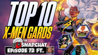 The Snap Chat Podcast #72 | TOP 10 XMEN & AVENGERS | MOCKINGBIRD REVIEW