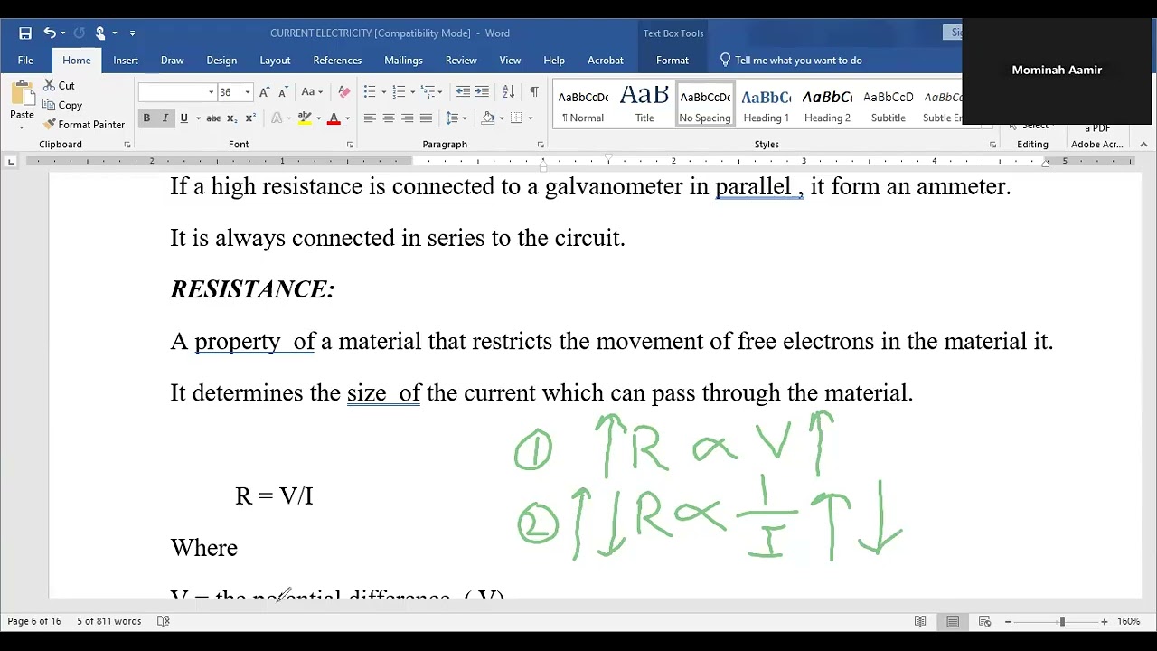 CURRENT ELECTRICITY LECTURE NO. 2