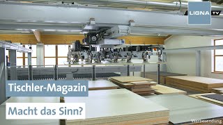 Automatisierte Lager im Tischlerhandwerk | Tischler-Magazin | LIGNA.TV screenshot 5