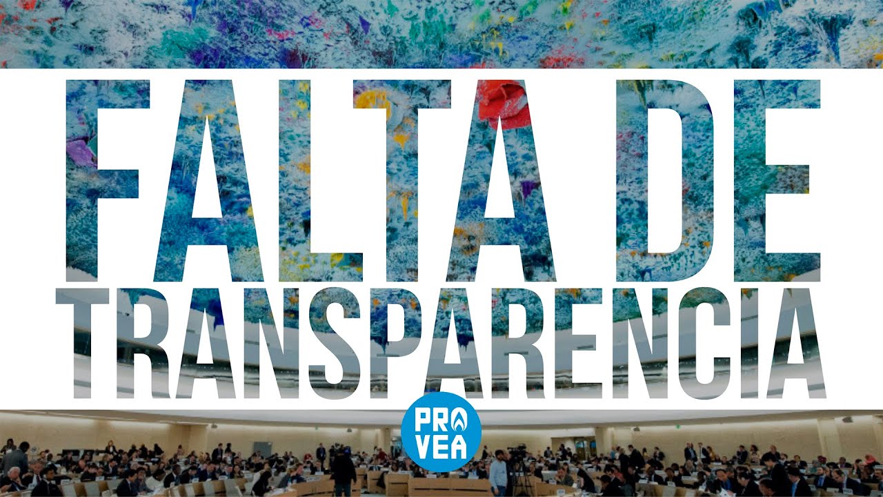 Sin transparencia en la gestión pública de Venezuela | Provea en el ...