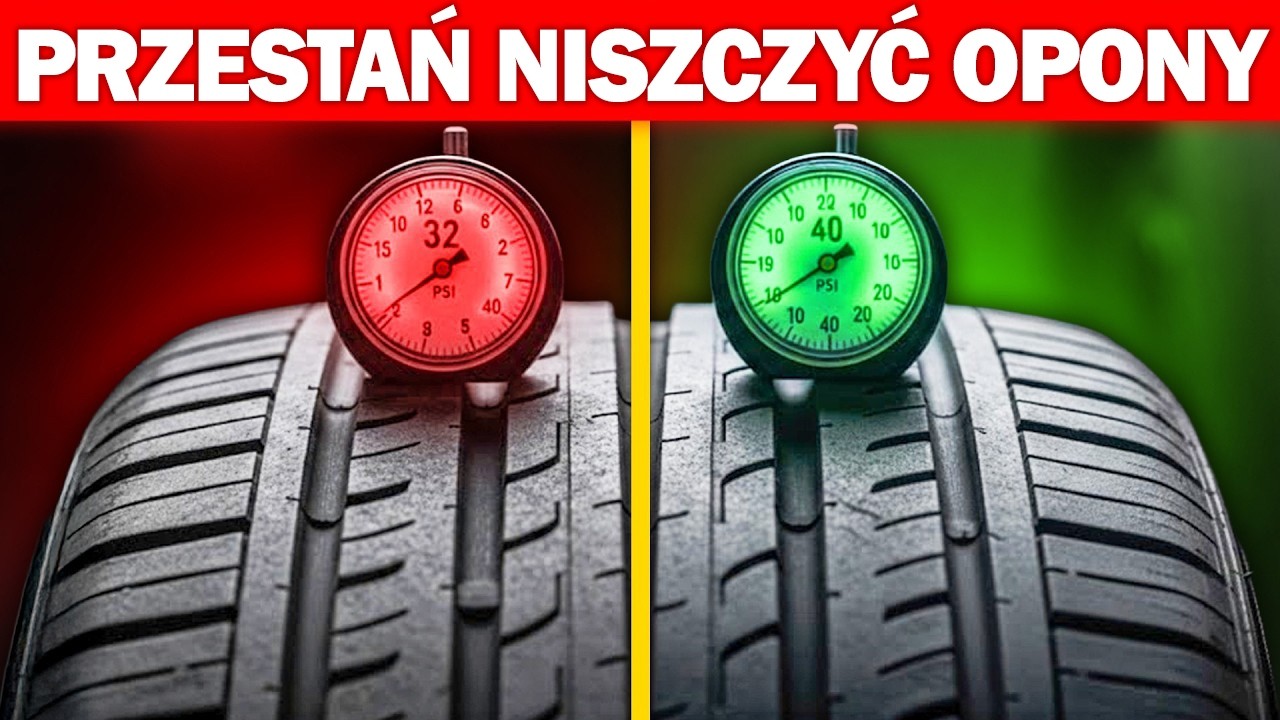 PRZESTAŃ POMPOWAĆ DO 2,2 BARA! Niszczysz Auto Nie Wiedząc
