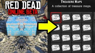 ALL HIDDEN TREASURE MAP LOCATIONS TO MAKE MONEY in Red Dead Online! RDR2 Online Gold! screenshot 4