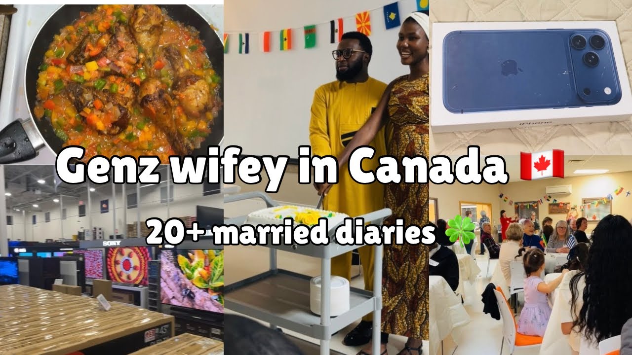 Unboxing my IPhone 17pro max | We ate foods from different continents in a night | they made me cry 