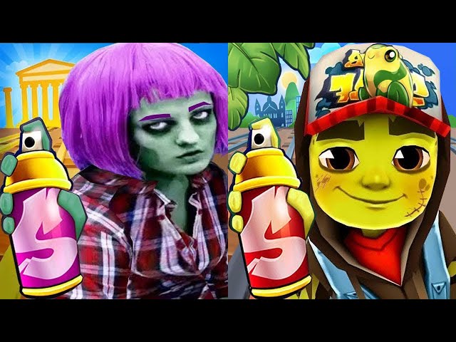 Como conseguir o Zombie Jake no Subway Surfers - Dluz Games