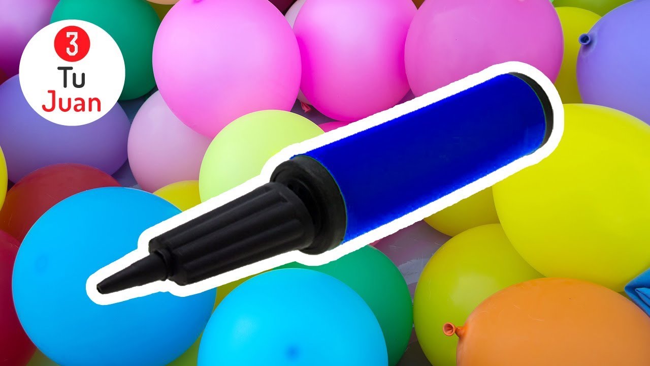 Hinchador o inflador de globos manual