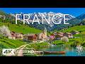 France 4K | Explore French Alps, Snowy Peaks &amp; Crystal Alpine Lakes