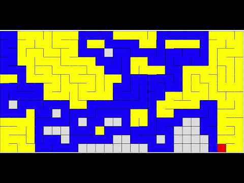 用 javascript 的 canvas 做的迷宮（慢速版）