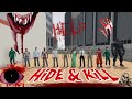 Franklin Hide & Kill Challenge 😱 | NPC vs Franklin Gang | Indian Bikes Driving 3D