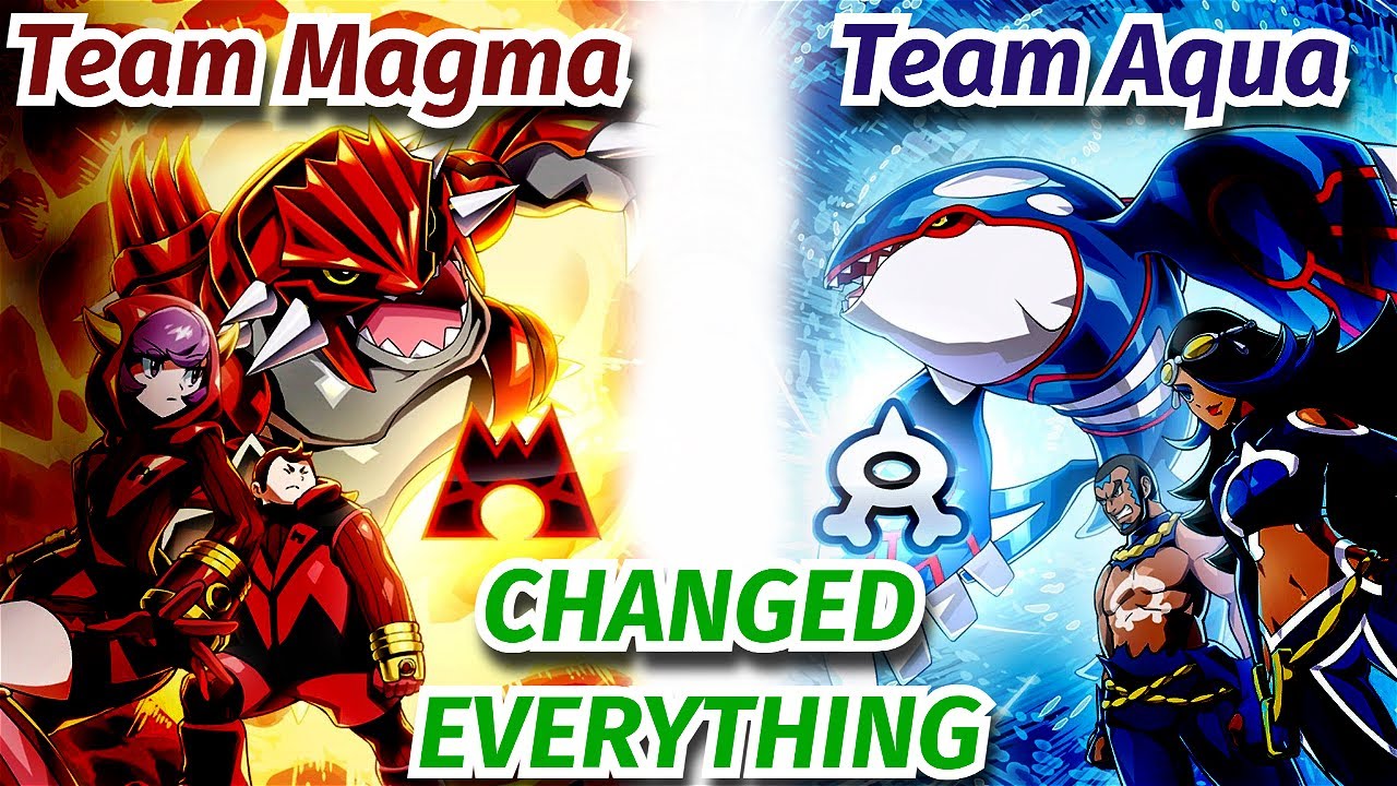 Team Magma and Team Aqua CHANGED Pokemon Forever | A Retrospective