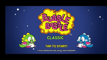Bubble Bobble classic Android gameplay 