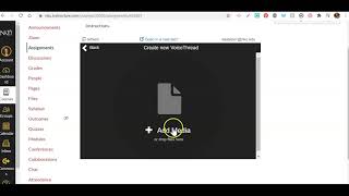 VoiceThread in Canvas Overview