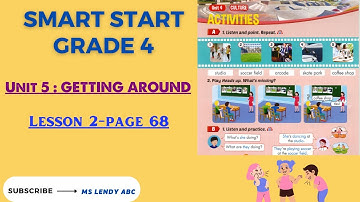 SMART START GRADE 4 MỚI UNIT 5 :GETTING AROUND : LESSON 2
