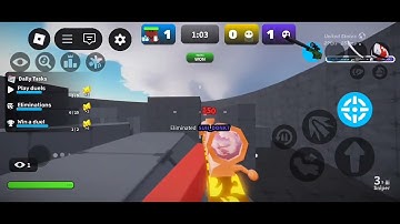 #rivals#roblox 1v1v1 my friends