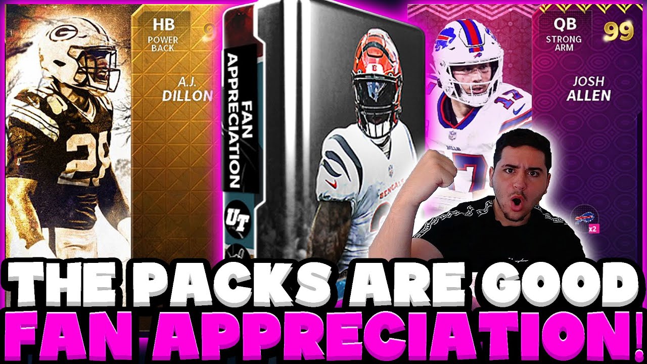 FAN APPRECIATION PACK OPENING! THESE PACKS CHANGED FOR THE GOOD! W EA
