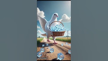 Formar and pigeon #ai #funny #cartoon #trandingshorts #animals #cartooncharacter #cutecartoon