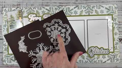 Elegant Pine Snowflakes - Pages at Heart Guide