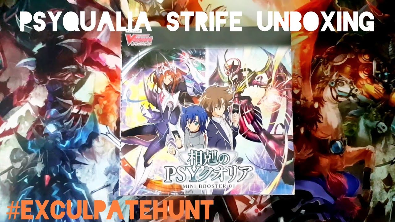 Cardfight Vanguard V-MB01 PSYqualia Strife English Mini 01 Booster Box