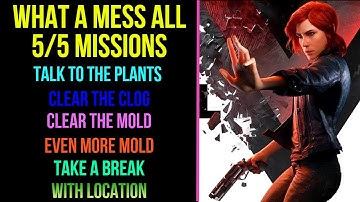 Control What A Mess All 5/5 Missions - Side Mission [ With Location ] MP Trophy