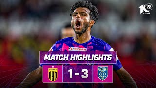 Match Highlights | Hyderabad FC 1-3 Kerala Blasters FC | MW 22 | ISL 2023-24 image