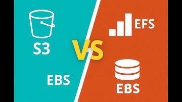 AWS Storage Comparison: S3 vs EBS vs EFS | Which One Should You Use?