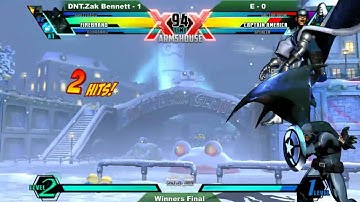 DNT.Zak Bennett vs E - UMVC3 winners final SS Qualifier