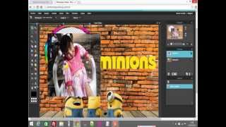 Como Colocar Moldura em Foto com o Photoshop Online screenshot 2