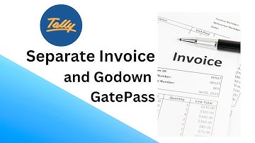 Invoice with Separate Gatepass in Tally Prime with Agro Dealer module