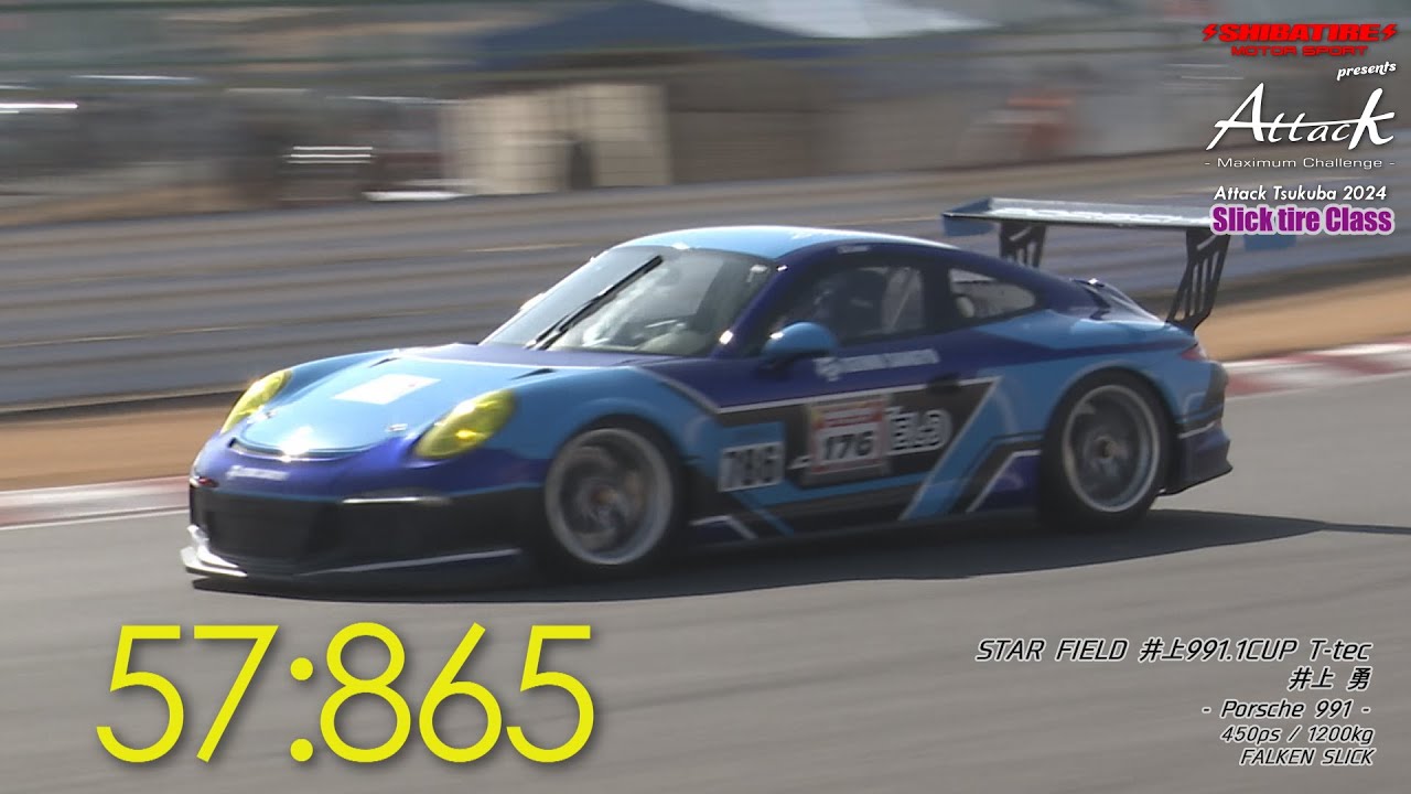 Shibatire presents Attack Tsukuba 2024 ：STAR FIELD 井上991.1CUP T