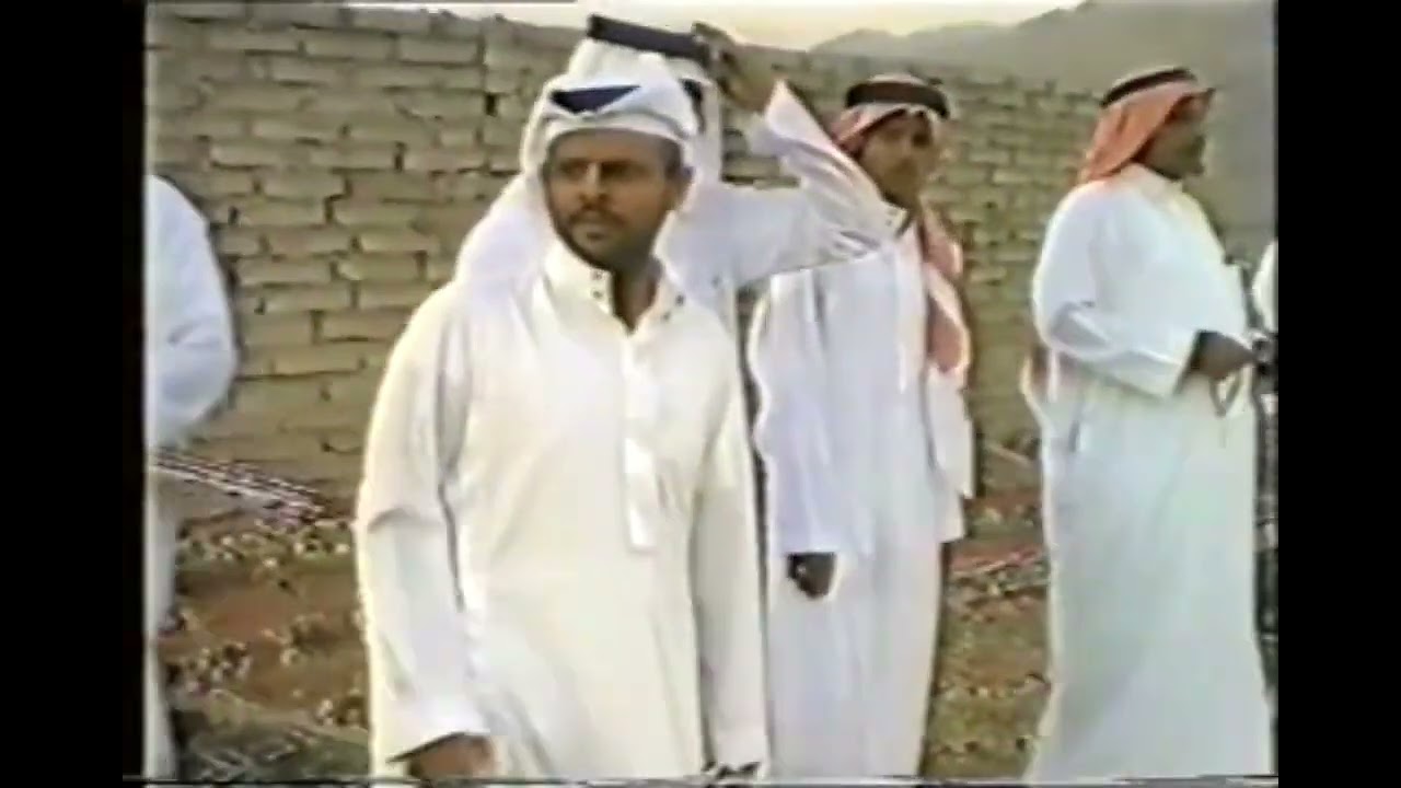 حفل زواج فلاح هلال المفضلي الزهراني (١٤٢٣/١٠/٥) قرية فاجة بالشعراء.