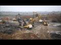 M1, Jct. 6a-10 Widening - Slip End Bridge Demolition Time Lapse