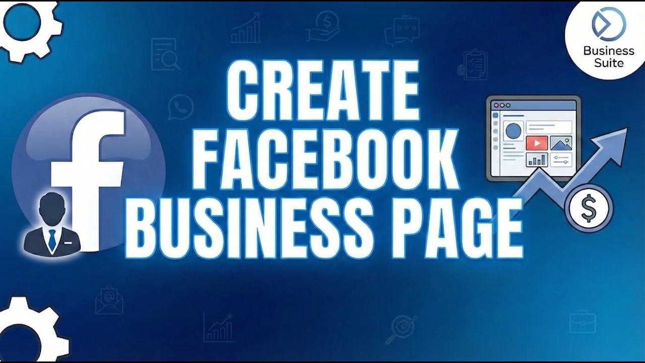 MOBILE APP Tutorial: How to Create a Facebook Business Page - YouTube