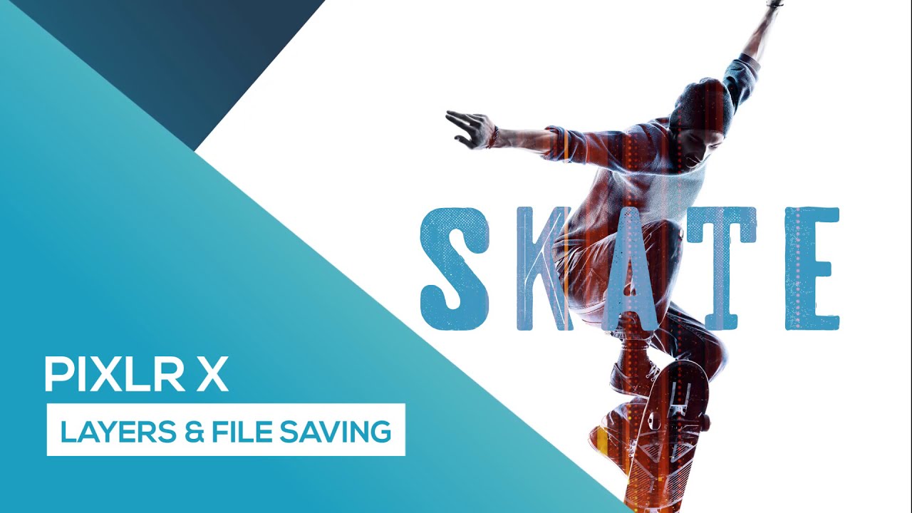 How to Use Layers and Save Files | Pixlr X