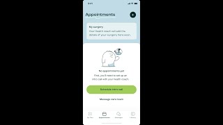 Schedule Health Coach Session in App screenshot 4